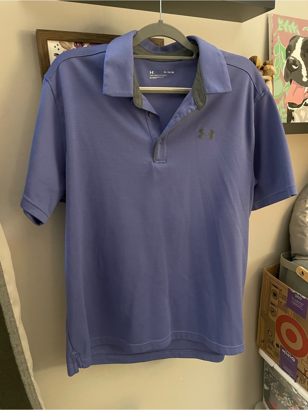 Under Armour Men’s Blue Polo